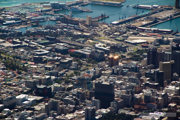 The city from the sky