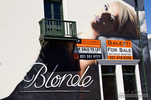 A Blonde mural