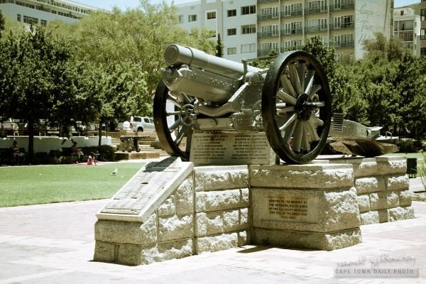 A World War 1 cannon