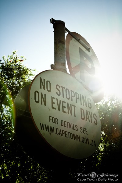 Not stopping on event days!