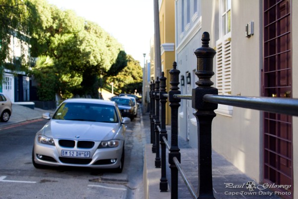 Parked cars and narrow roads
