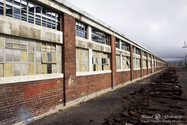 Dilapidated old buildings