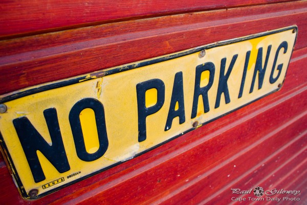 No parking, seriously