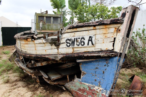 Backyard broken boat SW56A