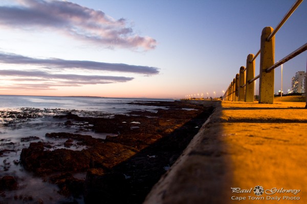 A peaceful seaside evening