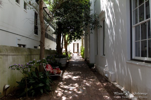 Stellenbosch alleyway