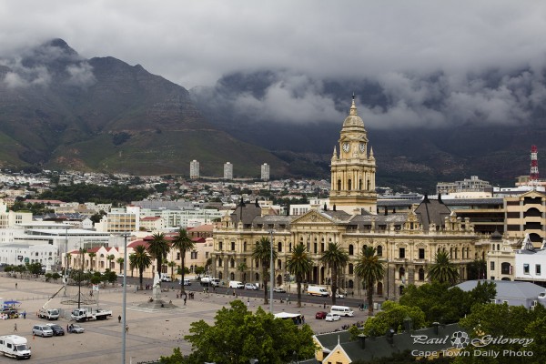 A Cape Town City Hall vantage point
