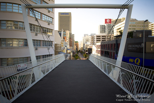 Following the fan walk