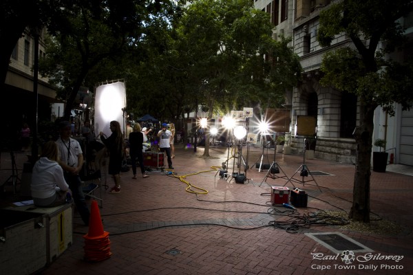 St George's Mall photoshoot