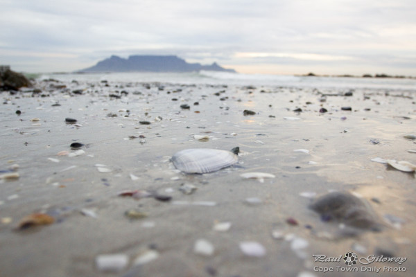 A seaside reflection at Blouberg
