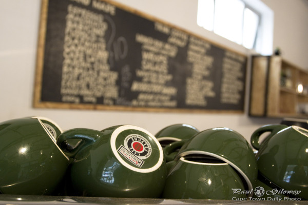 A small tribe of coffee cups