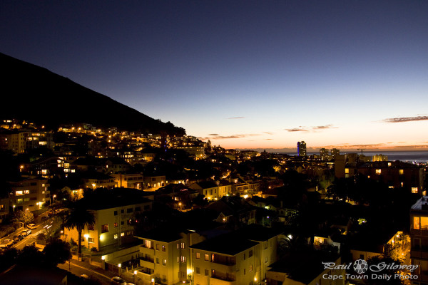 Sea Point from the Cape Royale Hotel