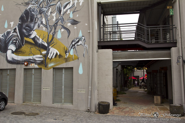 Wall art at The Woodstock Foundry