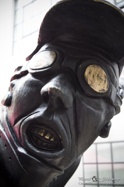 World War Steampunk guy's head