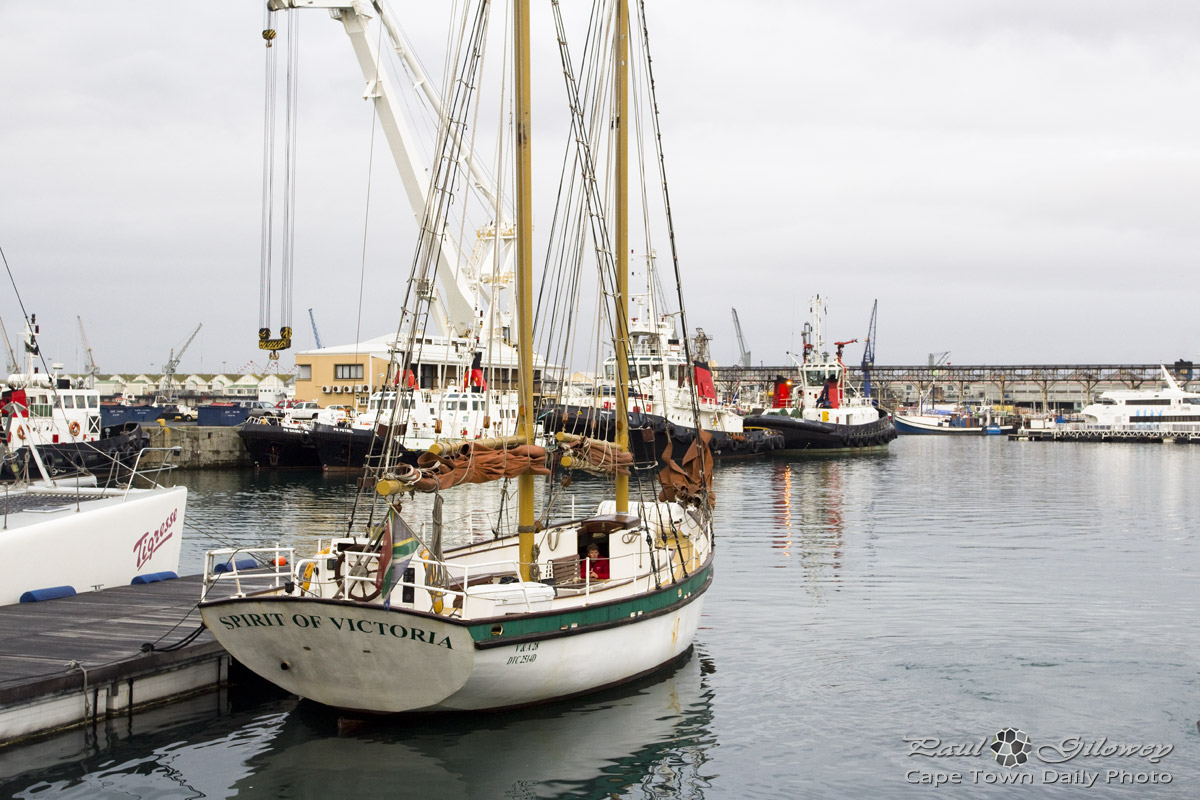 A schooner called Spirit of Victoria