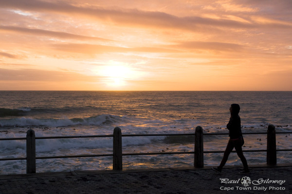 Sunset Walk along the Sea Point promenade
