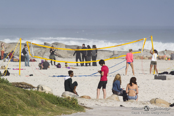 Volleyball and the beach