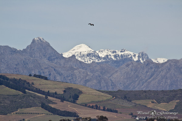 Snow on our mountains
