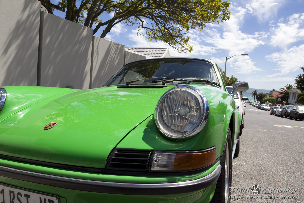 Green Porsche!