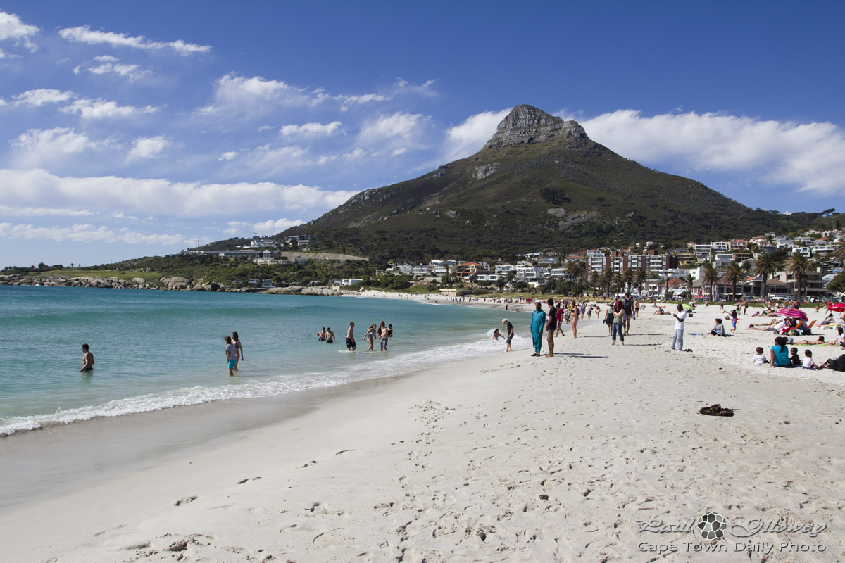 Lion's Head from Camps Bay beach