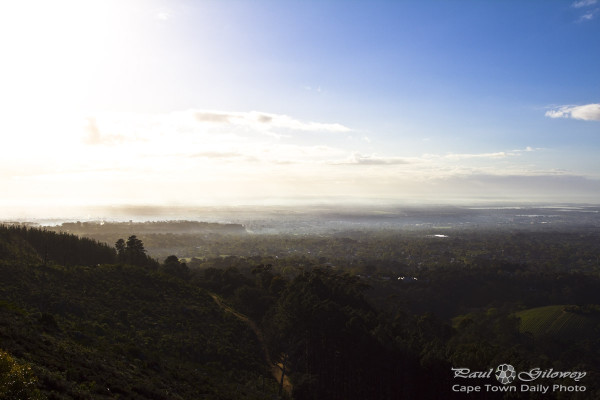 Haze over Bishopscourt