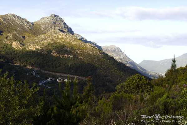 The hills and mountains of Constantia