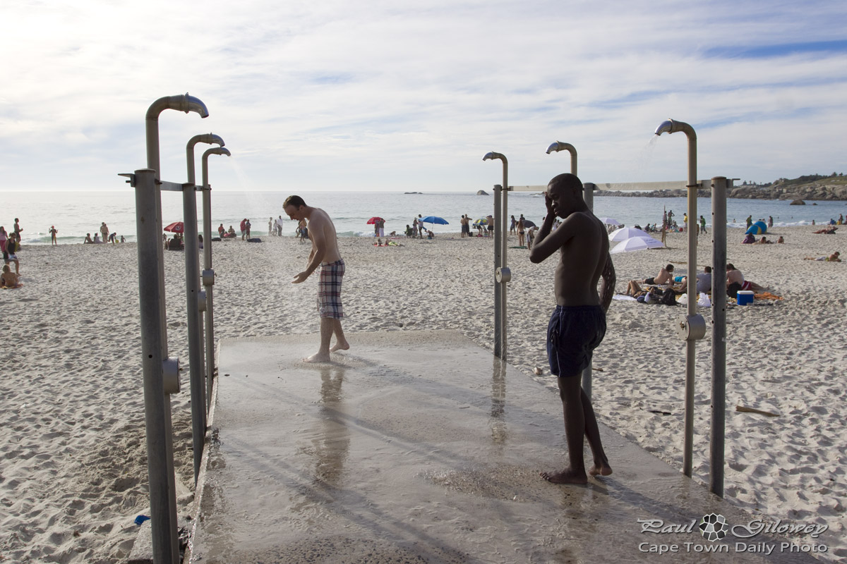 Beach shower