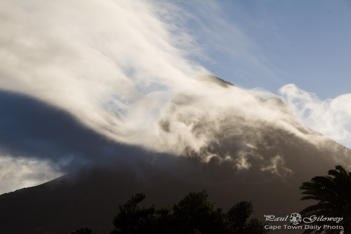 Clouds licking Lion's Head