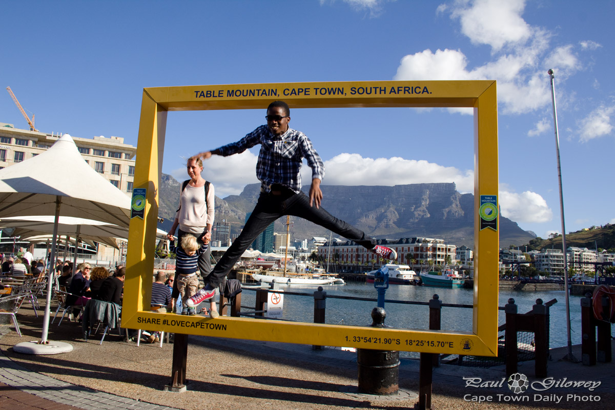 Happy in Cape Town