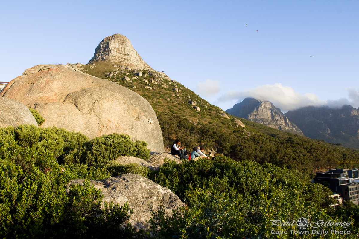 A different view of Lion's Head
