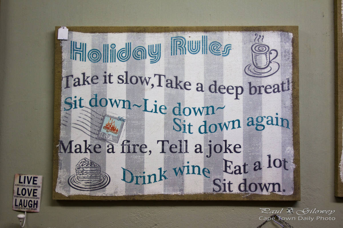 Holiday rules
